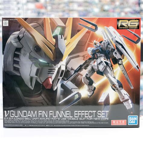 Rg Rx V Nu Gundam Fin Funnel Effect Set Shopee Philippines