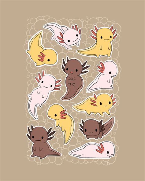 Axolotls By Colbyjackrabbit On Deviantart