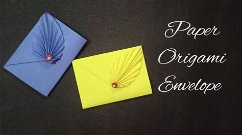 How To Make Paper Origami Envelope Easy Paper Origami Envelope