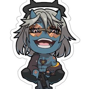 Guilty Gear Strive Stickers Happy Chaos Chibi Etsy