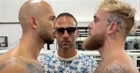 Jake Paul Faces Off With Andrew Tate Ahead Of Potential Fight, Confirms ...