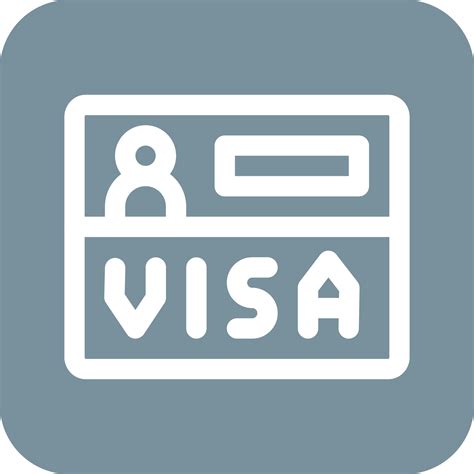 Visa Vector Icon 33155761 Vector Art at Vecteezy