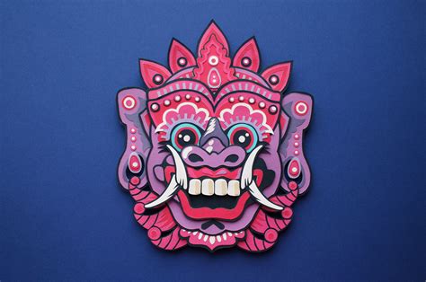 Barong Mask on Behance