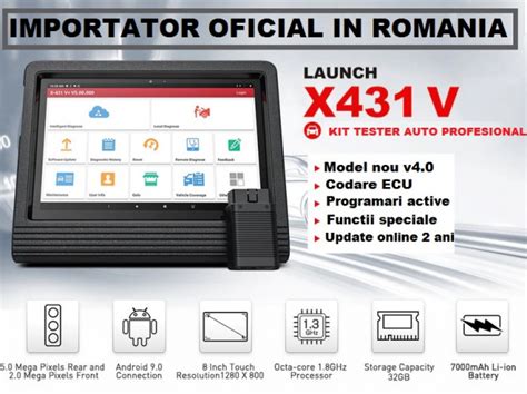 Original Launch X V Inch Kit Diagnoza Service Auto