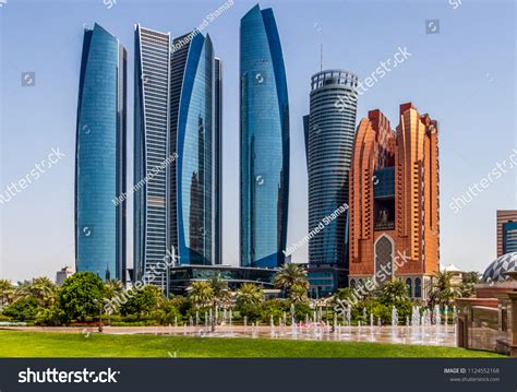 Etihad Towers Abu Dhabi Skyline Abu Stock Photo 1124552168 | Shutterstock