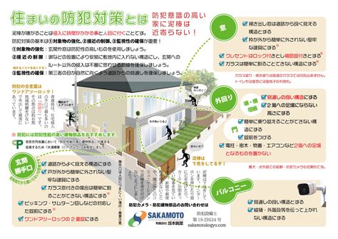 住まいの防犯対策とは 建設工事なら青森県三沢市の建設会社【有限会社 坂本興業