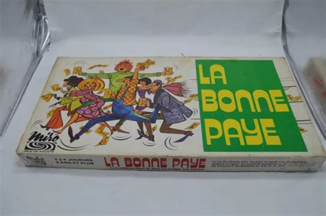 Jeu De Soci T Miro La Bonne Paye Vintage Ancien En Boite Complet Bon