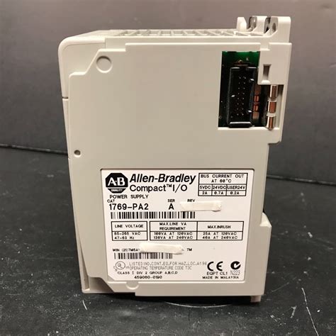 Pa Compactlogix I O Power Supply Module Allen Bradley