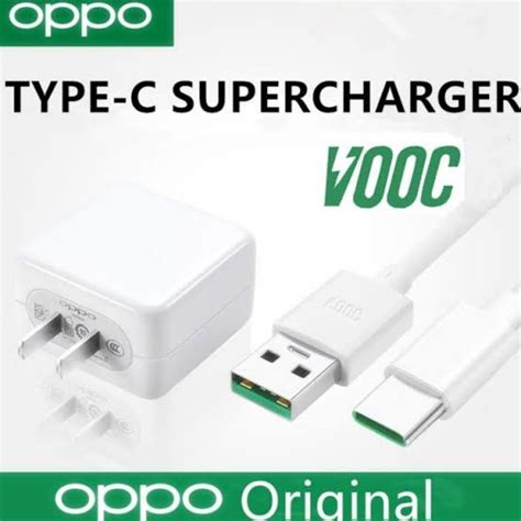 Original Oppo Vooc Charger Type C Cable Dl Flashing Data Line