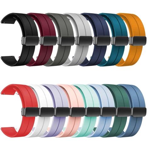 Magnetic Buckle Silicone Strap Garmin Venu S S Sport Band Bracelet