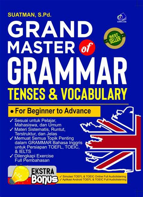 Grand Master Of English Grammar Tenses Vocabulary Edukompas