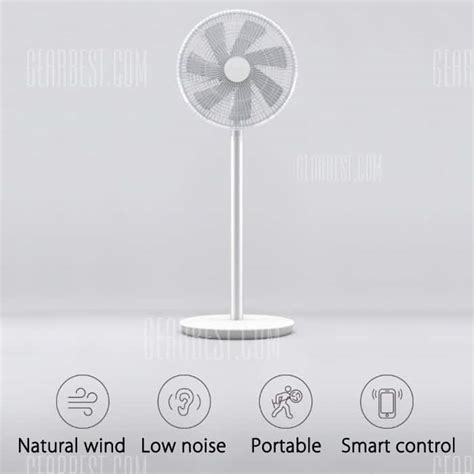 Gearbest Xiaomi Mi Smart Ventilator Mit App Steuerung Und Akku