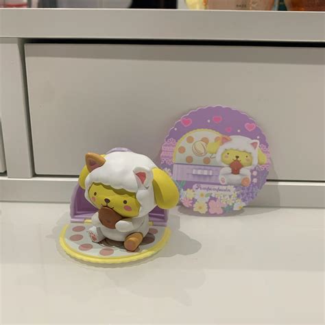 Pompompurin Authentic Sanrio blind box figure (with... - Depop