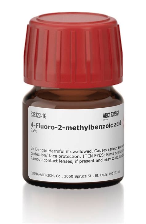 4 Fluoro 2 Methylbenzoic Acid 95 Merck Life Science Indonesia