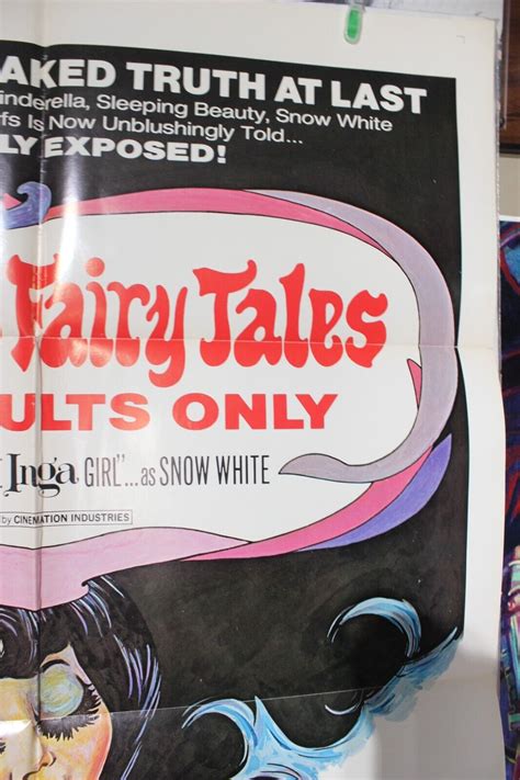 1969 Grimms Fairy Tales For Adults Only Original 27x41 Movie Poster One