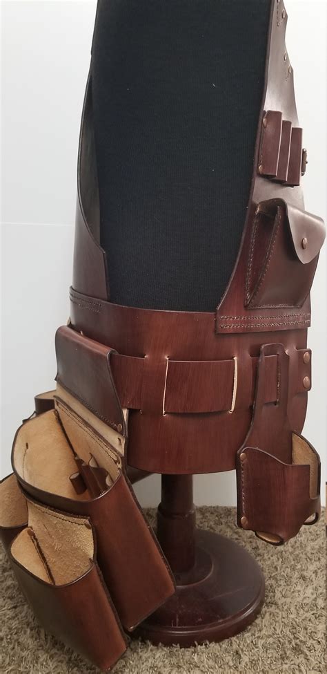 Handmade Leather Tool Vest Customized Leather Tool Vest Etsy Canada