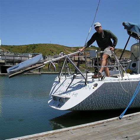 Emergency Steering Sailing Blue Water Boat