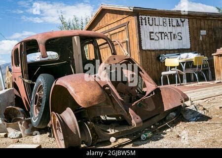 Darwin ghost town, California, USA Stock Photo - Alamy