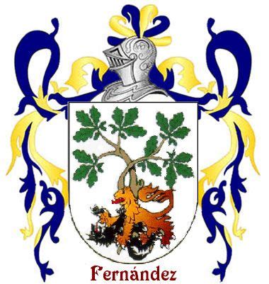 Unterschlagen Stra E Unerbittlich Escudo Del Apellido Fernandez