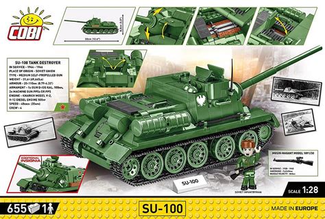 SU-100 (COBI-2541) \ Tanks and vehicles \ Cobi.eu