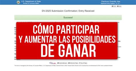 Loter A De Visas C Mo Participar En El Sorteo Dv