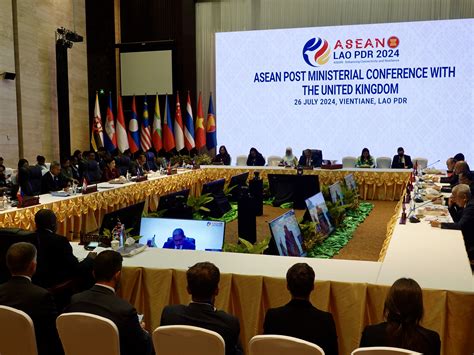 Asean Post Ministerial Conference With The United Kingdom Adopts Joint Statement On Connectivity