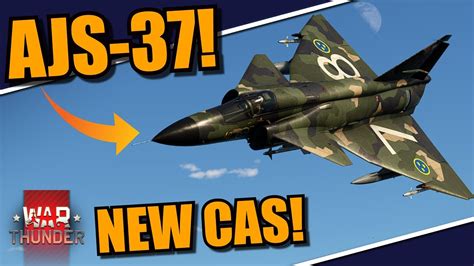 War Thunder Ajs Viggen Gameplay In Air Rb Cas In Ground Rb The