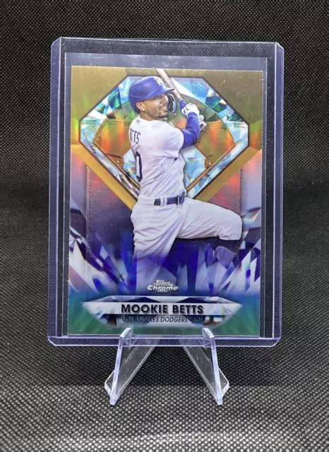 Topps Chrome Update Diamond Greats Mookie Betts Los Angeles