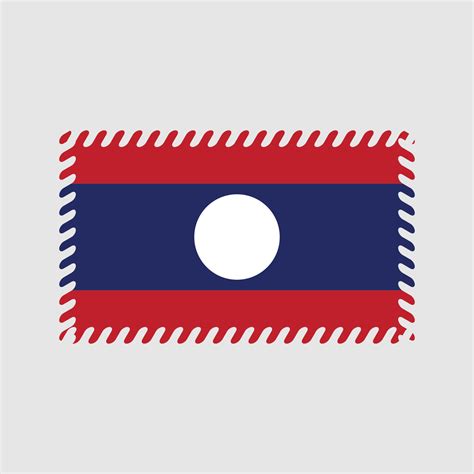 Laos Flag Vector. National Flag 9435935 Vector Art at Vecteezy