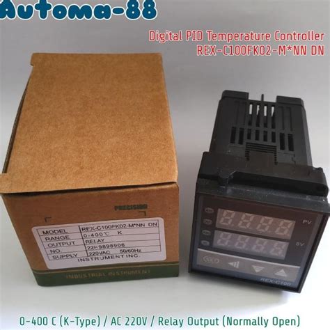 Jual Digital Pid Rex C Out Relay C Temperatur Kontrol Suhu Ac