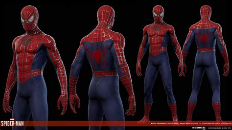 Marco Villalpando Marvels Spider Man Webbed Suit