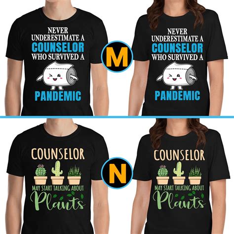 Counselor Unisex T Shirt Counselor Tee For Men And Women Etsy