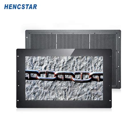 IP65 Waterproof Panel 24 Inch Touchscreen Vesa Mount Fanless Industrial