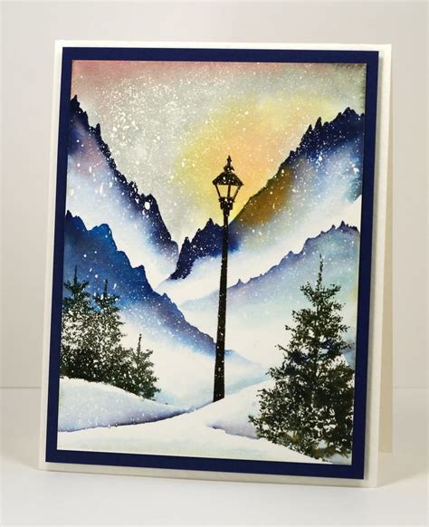 Narnia | Watercolor christmas cards, Christmas watercolor, Christmas paintings