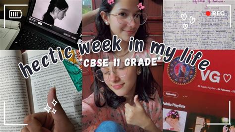 Hectic Week In My Life Days In My Life Cbse Th Grader