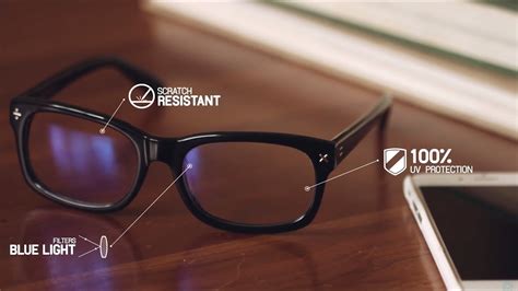 Blue Reflect Lenses For Protection From Digital Eye Strain Youtube