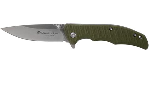 Maserin Sport 4 46004g10v Green G10 Pocket Knife Advantageously