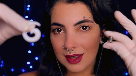 ASMR COLOCANDO PIERCING NO SEU NARIZ Sweet Carol YouTube