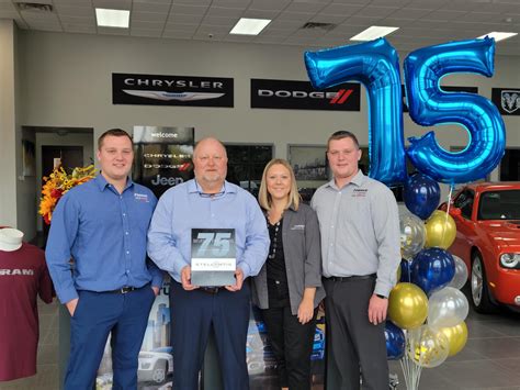 Dodge Dealership That Opened In The 1940s Recognized For 75 Years Of Sales