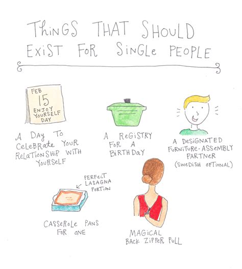 Things That Should Exist for Single People | Cup of Jo
