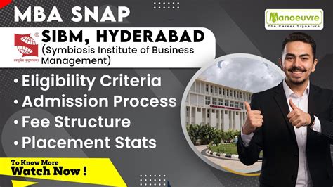 Sibm Hyderabad Symbiosis Eligibility Admission Process Fee