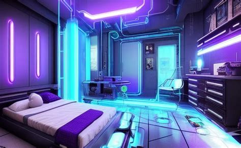 Cyberpunk Bedroom Cyberpunk Bedroom Dream Room Bedroom