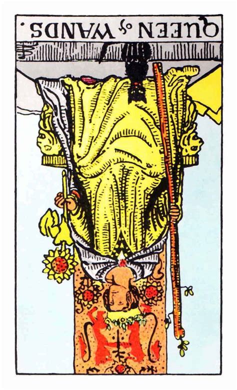 Queen Of Wands Tarot Card Meaning