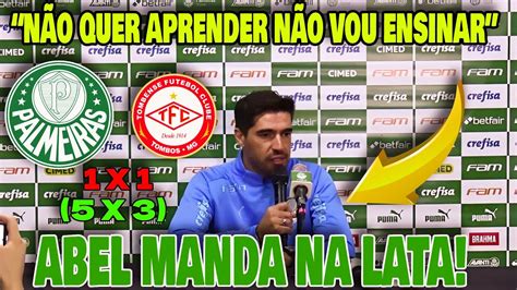 Abel Ferreira Respondeu Na Lata Coletiva Do Tecnico Abel Ferreira