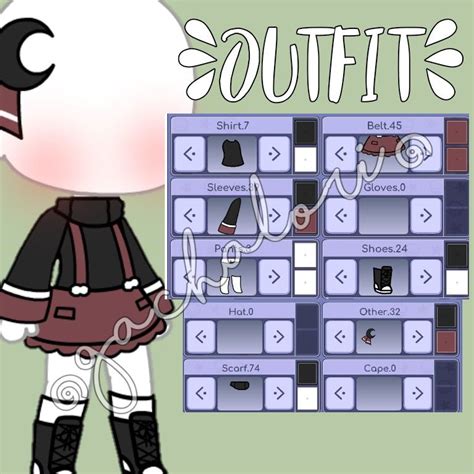 Gacha Club Winter Outfits