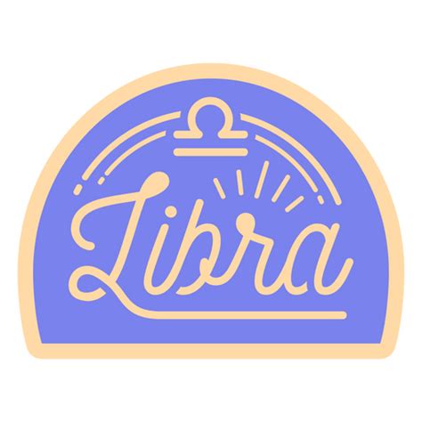 Design Png E Svg De Distintivo De Citação De Libra Do Signo Do Zodíaco