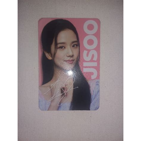 Jual Jisoo Official Photocard Blackpink X Oreo Shopee Indonesia