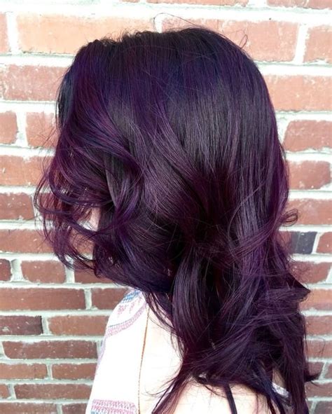 35 Bold And Provocative Dark Purple Hair Color Ideas