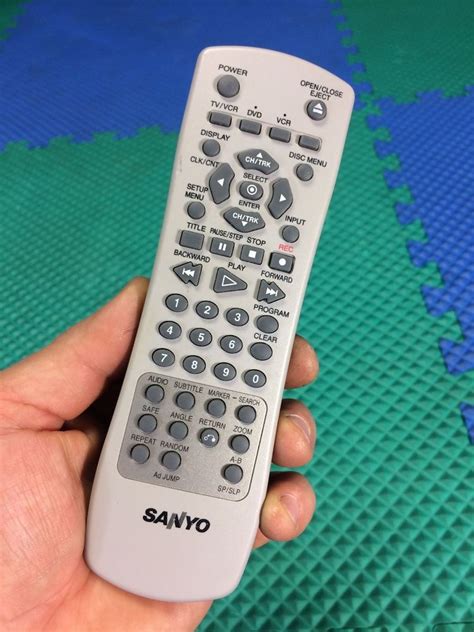 Sanyo Dvd Vcr Combo Remote N A Dvw Dvw Dvw Dvw