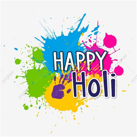 Abstract Festival Of Colors Splash For Happy Holi Holi Happy Splash Png And Vector With